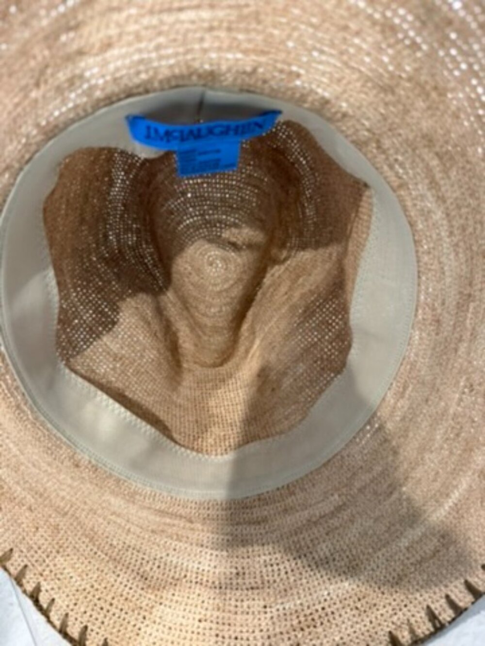 J.McLaughlin Raffia Hat - packable! - Picture 6 of 6